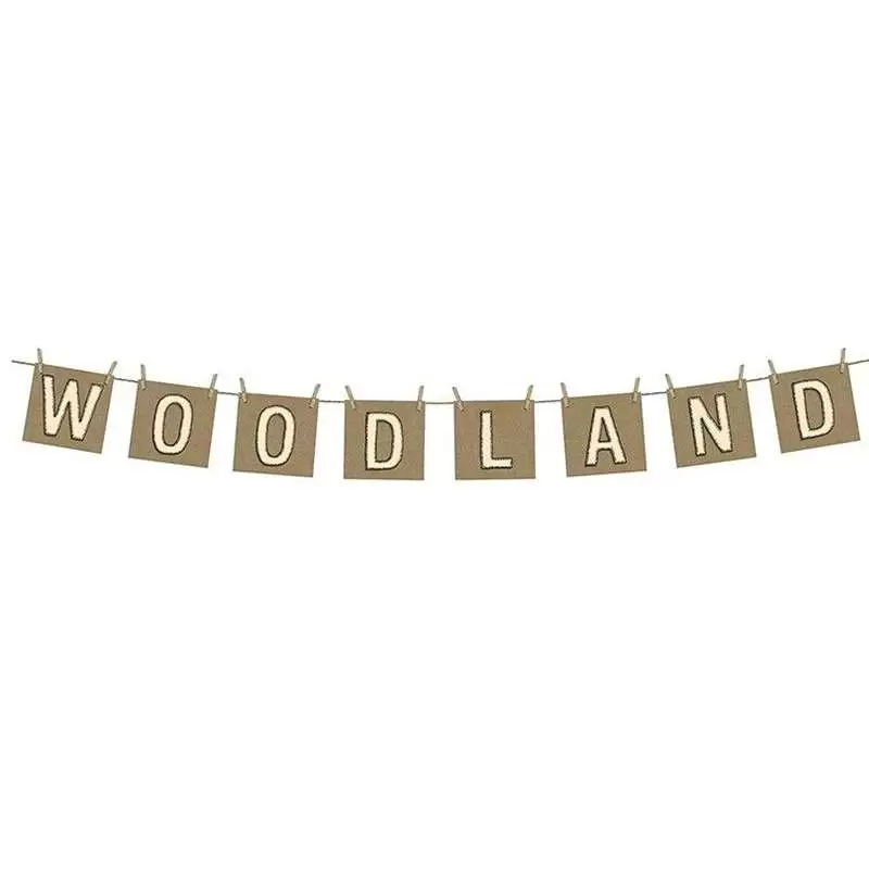 GHIRLANDA COMPONIBILE WOODLAND - FESTONE A TEMA BOSCO