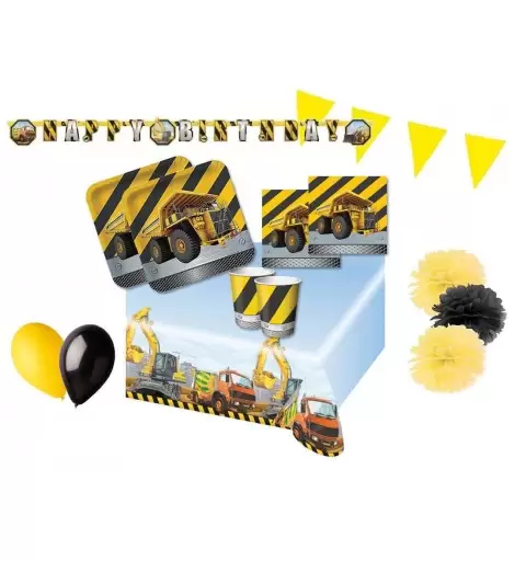 KIT N.46 RUSPE BULLDOZER - COORDINATO FESTA