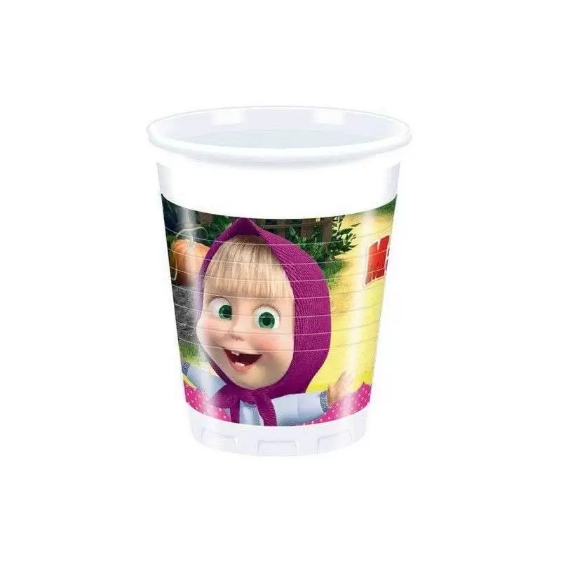KIT N.55 MASHA E ORSO - SET TAVOLA PER FESTE