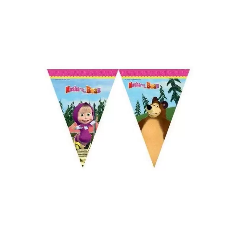 KIT N.55 MASHA E ORSO - SET TAVOLA PER FESTE