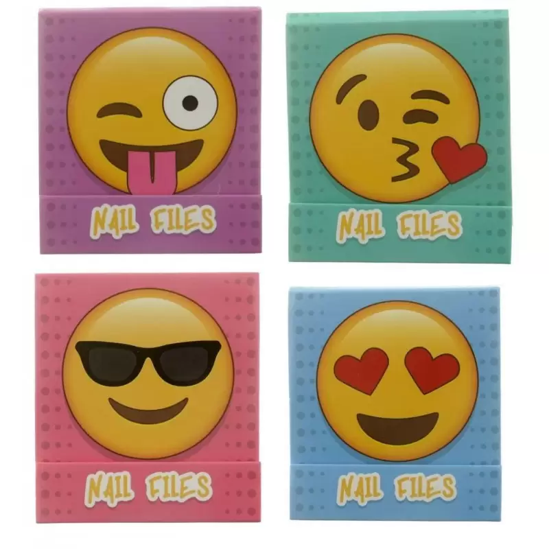LIMETTA DA BORSA EMOTICON SMILE - 10 PZ