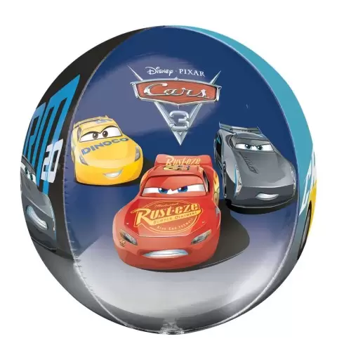 PALLONCINO ORBZ CARS - ADDOBBI MACHINE RACE
