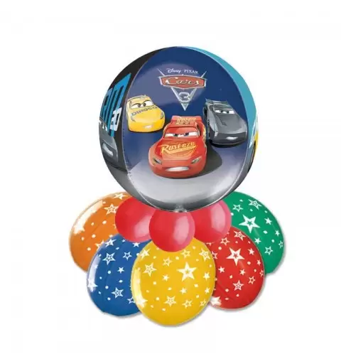 CENTROTAVOLA PALLONCINI CARS 3 - ADDOBBI SAETTA MC QUEEN