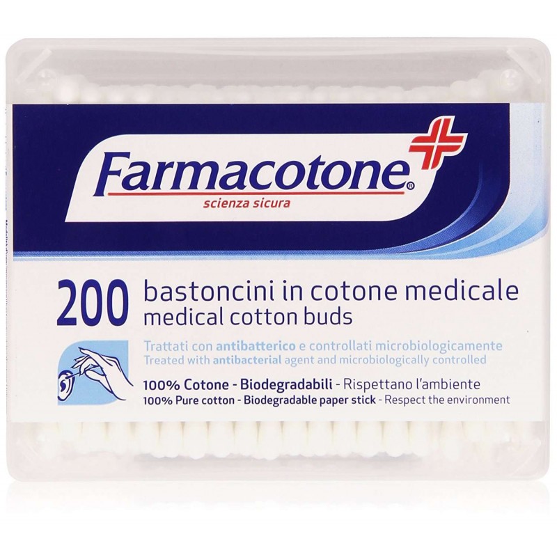 FARMACOTONE BASTONCINI - COTONE MEDICALE