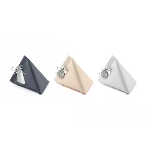 SCATOLINE ELEGANT BLISS - PORTACONFETTI CON ETICHETTE