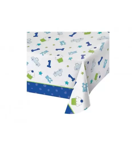 KIT N.3 PRIMO COMPLEANNO DOODLE CELESTE