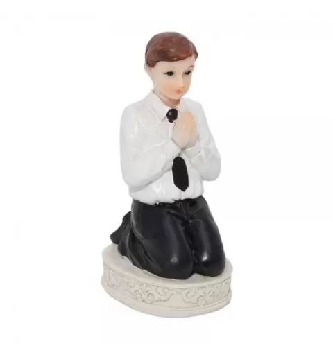 TOPPER PRIMA COMUNIONE BAMBINO IN PREGHIERA - CAKE TOPPER