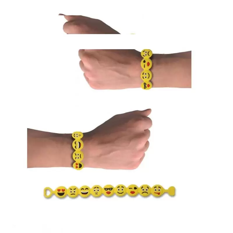 BRACCIALETTO EMOTICON SMILE - BRACCIALI BAMBINI