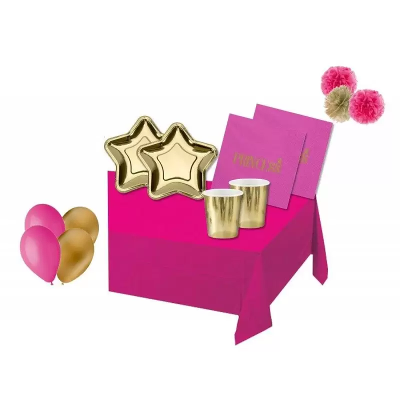 KIT N.49 PRINCESS STAR - ARTICOLI PER IL PARTY