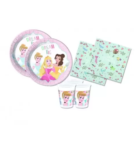 KIT N.2 PRINCIPESSE DISNEY DREAM CARE – ADDOBBI PER COMPLEANNO