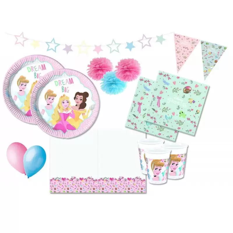 KIT N.46 PRINCIPESSE DARE TO DREAM - SET TAVOLA DISNEY