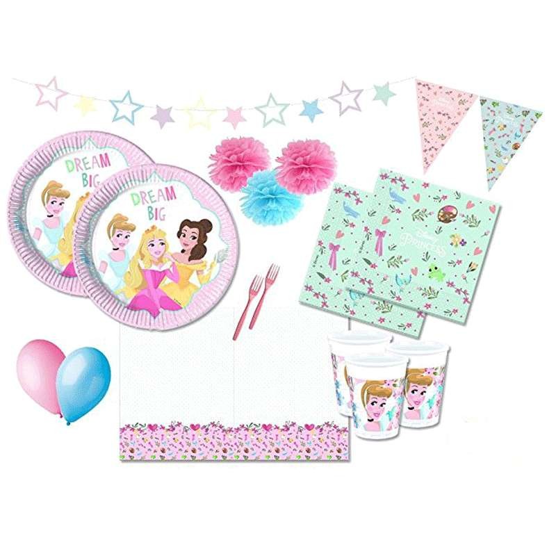 KIT N.54 PRINCIPESSE DISNEY DARE TO DREAM – CON FORCHETTE E PALLONCINI
