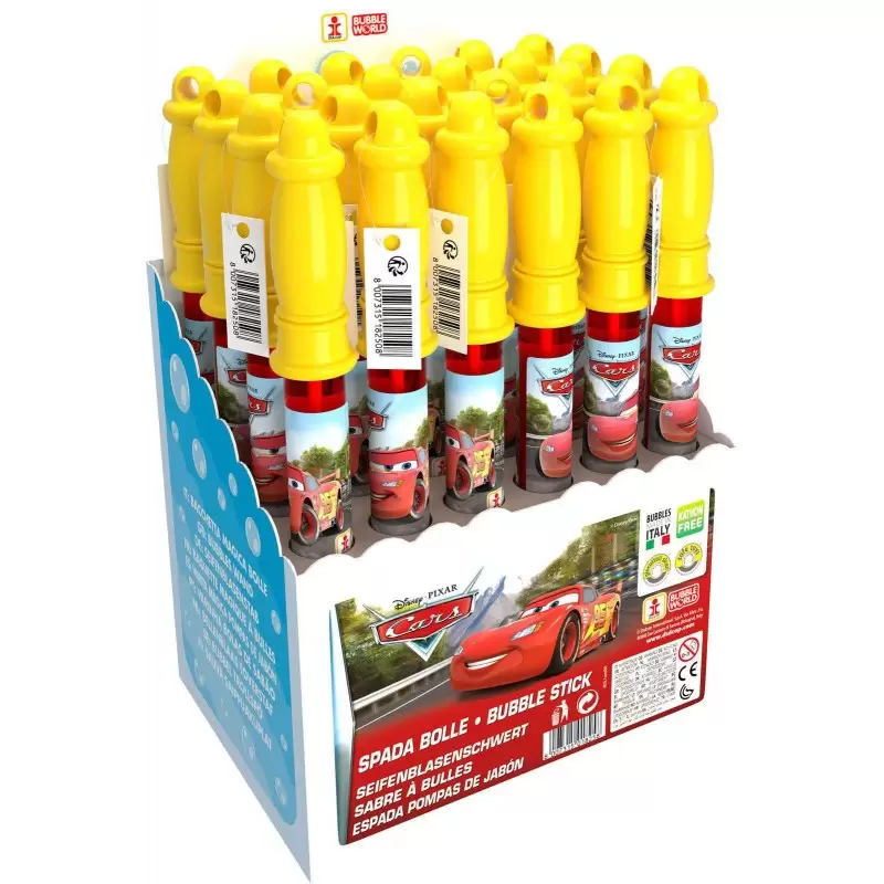 BOLLE DI SAPONE CARS A SPADA – BOLLE WAND