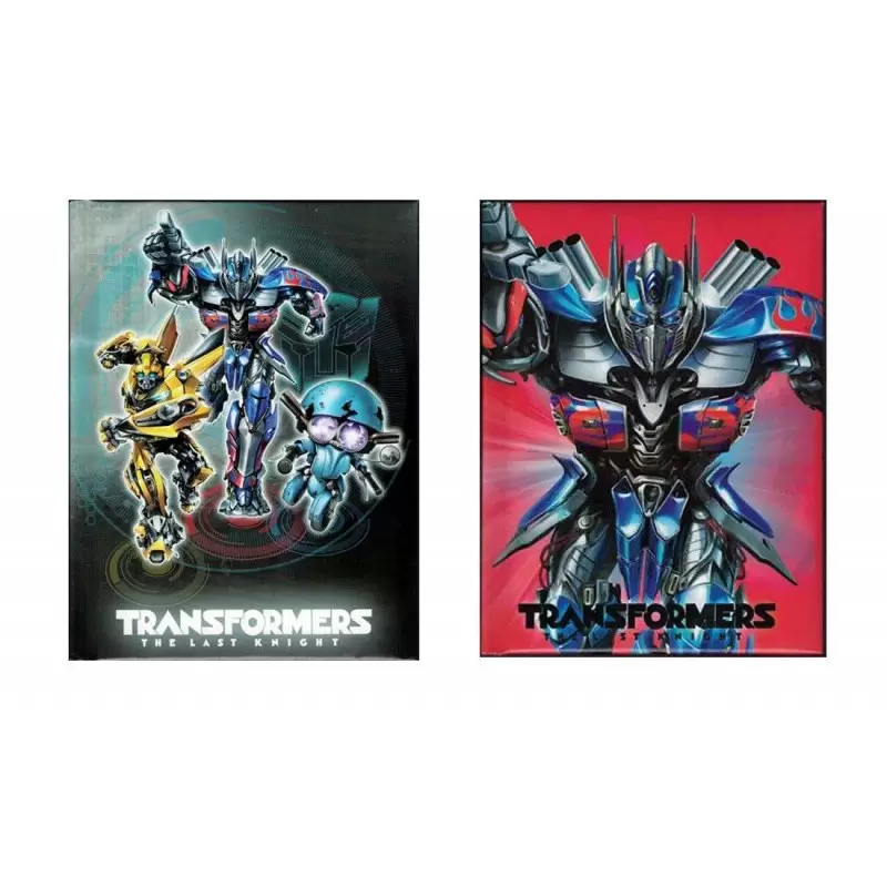 DIARIO TRANSFORMERS PER LA SCUOLA - DUE COLORI