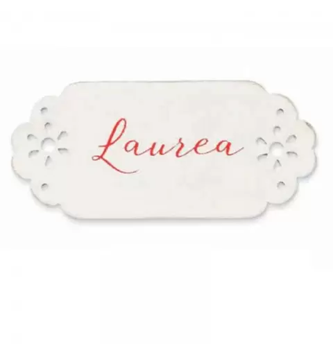 TARGHETTE IN LEGNO LAUREA - ETICHETTE LAUREA BOMBONIERE