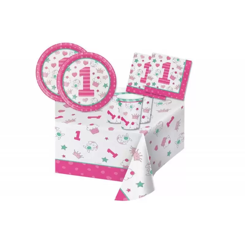 KIT N.16 DOODLE ROSA – SET TAVOLA PRIMO COMPLENNO
