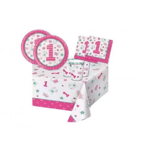 KIT N.16 DOODLE ROSA – SET TAVOLA PRIMO COMPLENNO