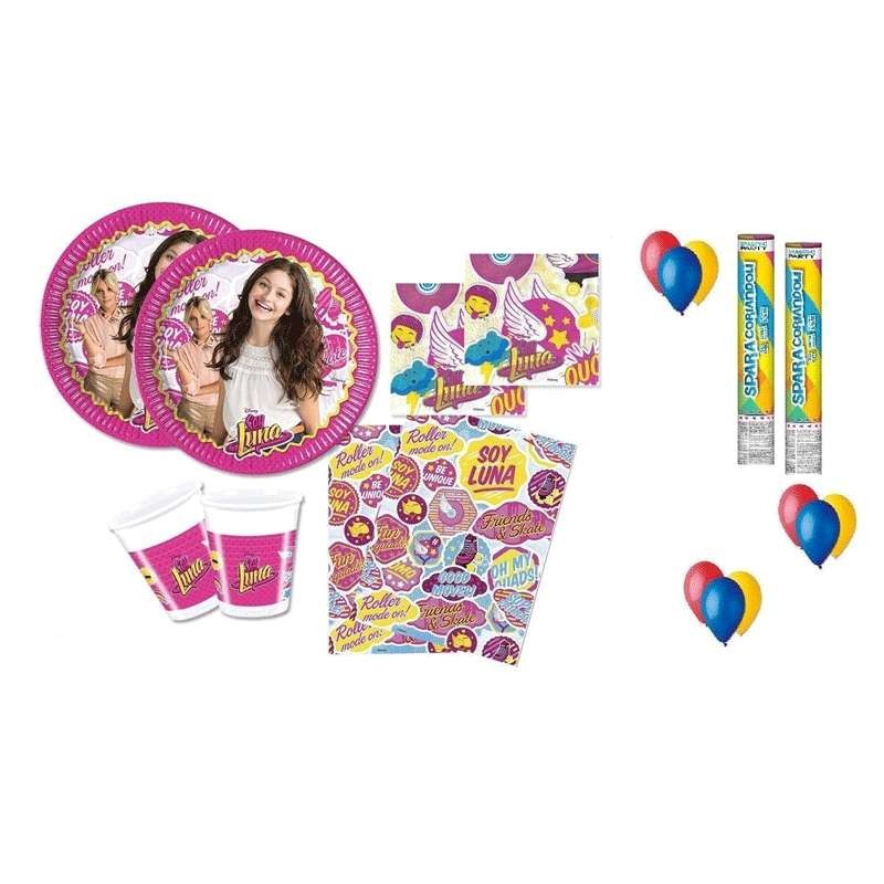 KIT N.30 SOY LUNA - ADDOBBI PER IL COMPLEANNO