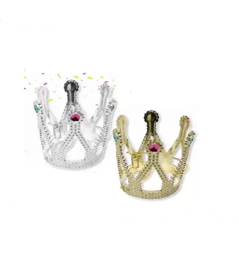 CORONCINE PRINCIPESSE ORO E ARGENTO – GADGET PER BAMBINE PRINCESS