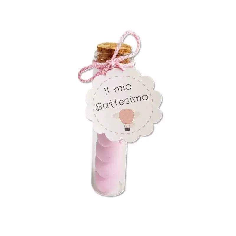 BOMBONIERE BATTESIMO – PROVETTE CON CONFETTI