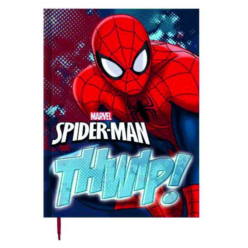 DIARIO Scuola 10 Mesi Spider-Man Modello C Uomo Ragno Spiderman Prodotto Ufficiale Marvel HAPPY SCHOOL