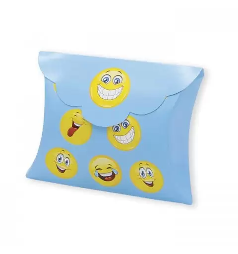SCATOLINE EMOTICON SMILE – A FORMA DI BUSTINA 25 PZ