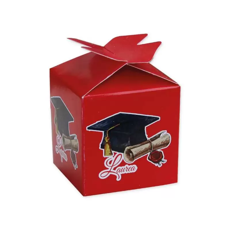 SCATOLINE LAUREA PORTACONFETTI – A CUBETTO