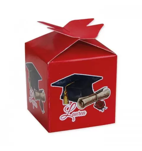SCATOLINE LAUREA PORTACONFETTI – A CUBETTO