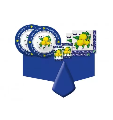KIT N.16 LIMONI DI SORRENTO – COORDINATO PER FESTE