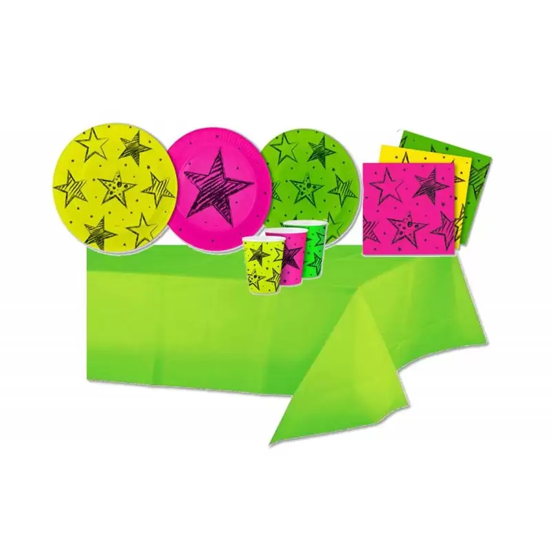 KIT N.16 STELLE NEON - ARTICOLI PER LA FESTA