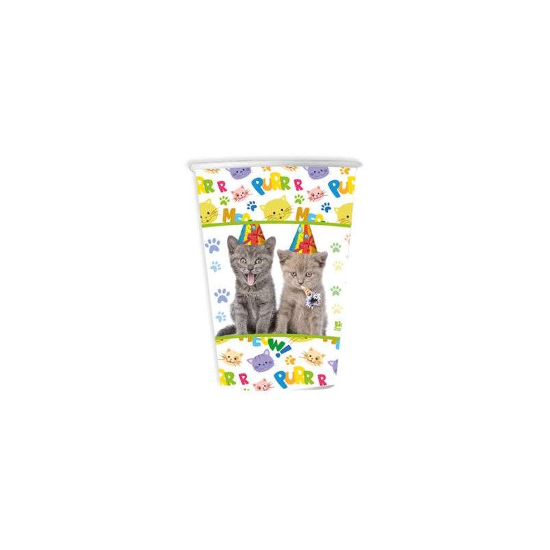 KIT N.29 GATTINI – SET TAVOLA COMPLEANNO