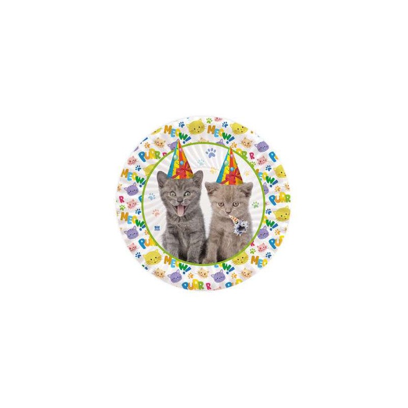 KIT N.29 GATTINI – SET TAVOLA COMPLEANNO
