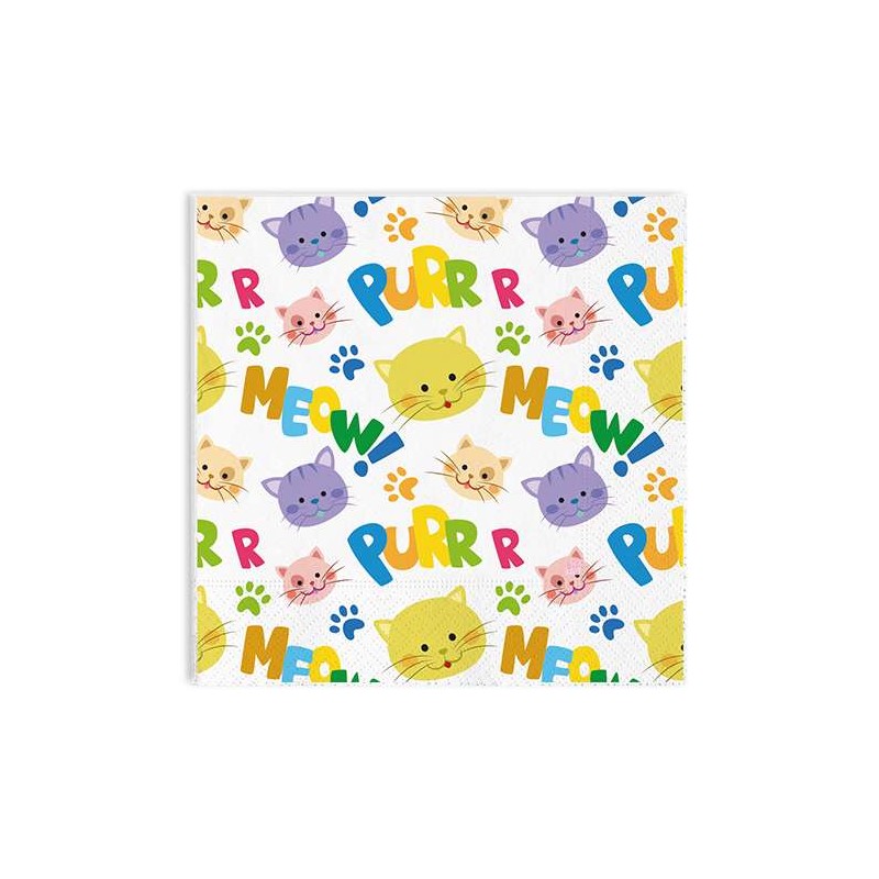 KIT N.29 GATTINI – SET TAVOLA COMPLEANNO