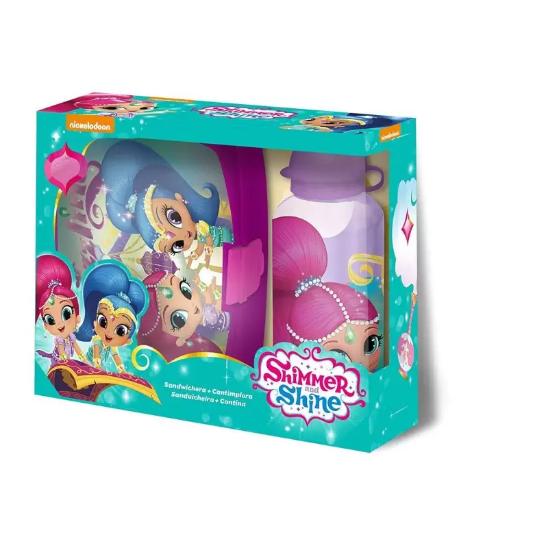 PORTA MERENDA SHIMMER E SHINE – BORRACCIA E PORTA COLAZIONE