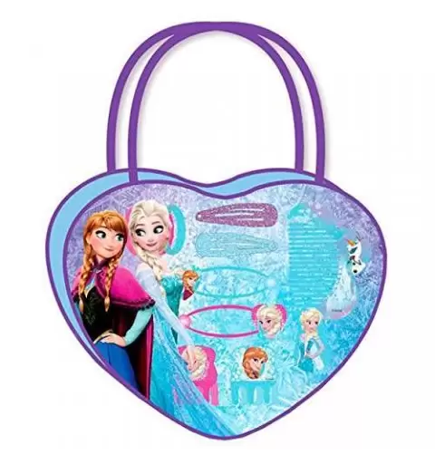 ACCESSORI CAPELLI FROZEN – CON BORSETTA A FORMA DI CUORE