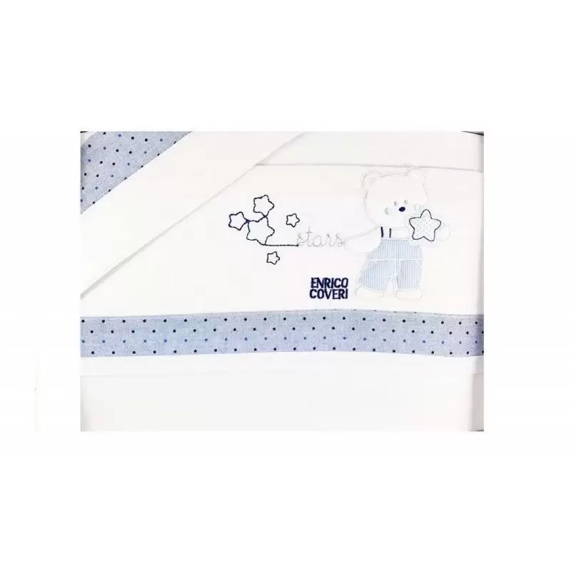 SET CULLA O LETTINO ENRICO COVERI – ORSETTO ROSA CELESTE O GRIGIO