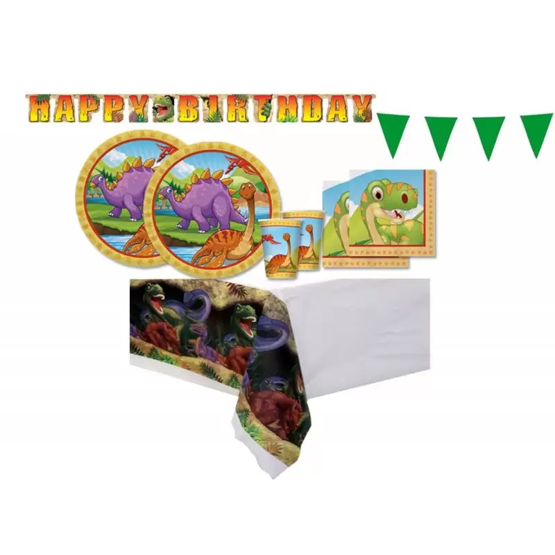 KIT N.17 BABY DINO – ADDOBBI TAVOLA DINOSAURI