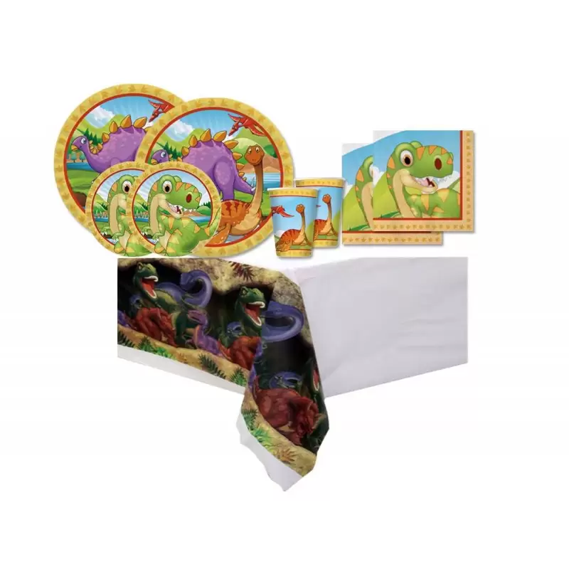 KIT N.42 BABY DINO – SET TAVOLA DINOSAURI