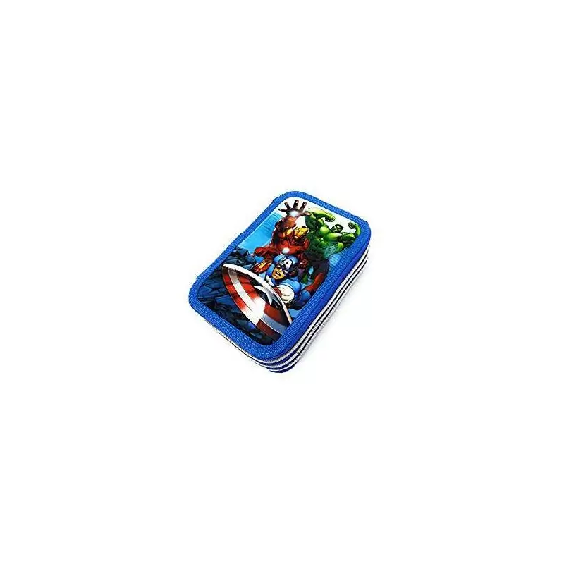 ASTUCCIO AVENGERS CON TRE ZIP – PORTAPASTELLI AVENGERS SUPEREROI
