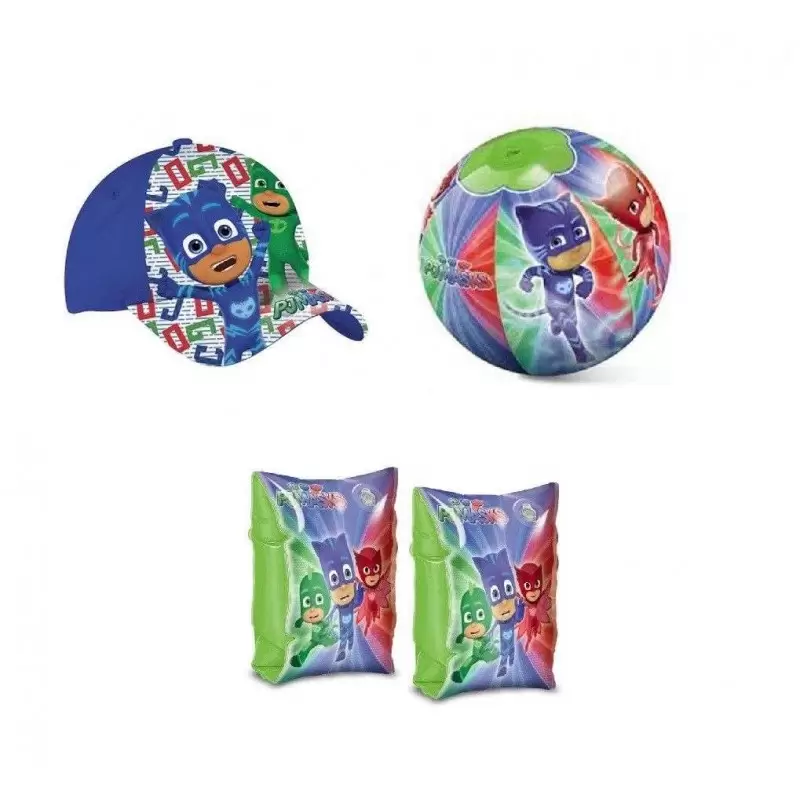 GIOCHI MARE BAMBINI - CAPPELLINO BRACCIOLI E PALLA
