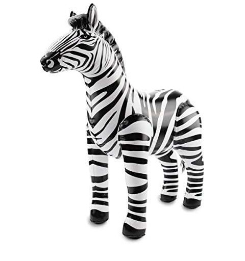 Zebra gonfiabile - palloncino sagomato animali della savana
