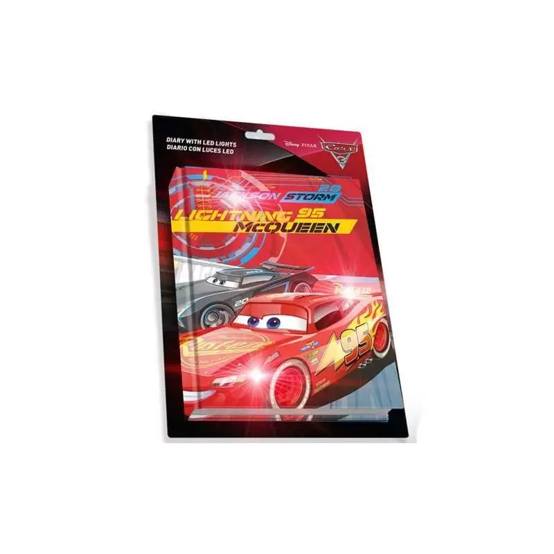 DIARIO CARS CON LUCI LED – DIARIO SCUOLA SAETTA MC QUEEN