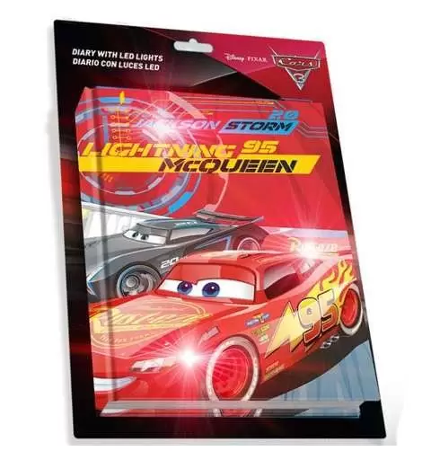 DIARIO CARS CON LUCI LED – DIARIO SCUOLA SAETTA MC QUEEN