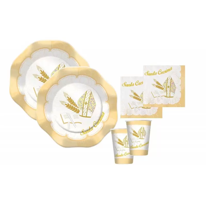 KIT N.2 SANTA CRESIMA NEW - SET TAVOLA