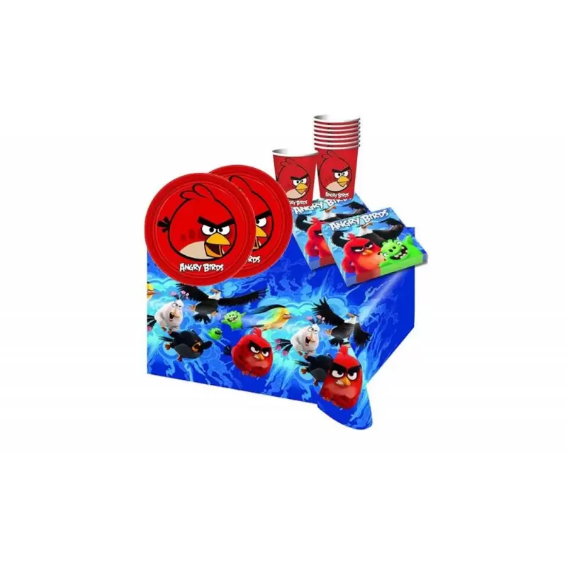 KIT N3 113 PZ- FESTA  ANGRY BIRDS 