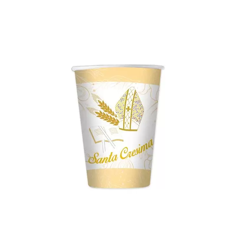 BICCHIERI SANTA CRESIMA NEW – 8 PZ