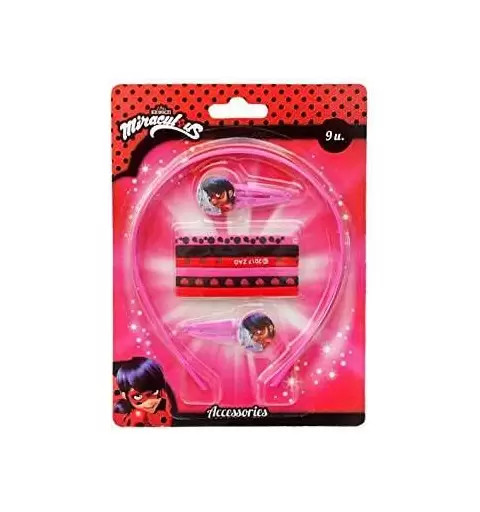 ACCESSORI LADYBUG -GADGET PER CAPELLI MIRACULOUS PRODIGIOSA