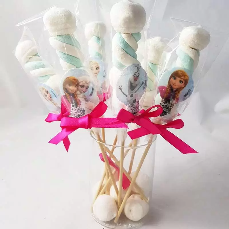 SPIEDINI DI MARSHMALLOW FROZEN – MARSHMALLOW ELSA E ANNA