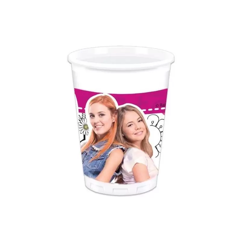 BICCHIERI MAGGIE E BIANCA - 8 PZ