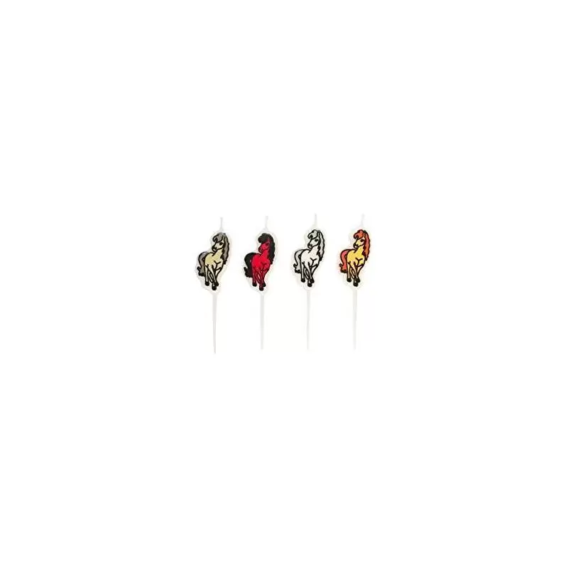 CANDELINA CAVALLI – 4 MINI CANDELE
